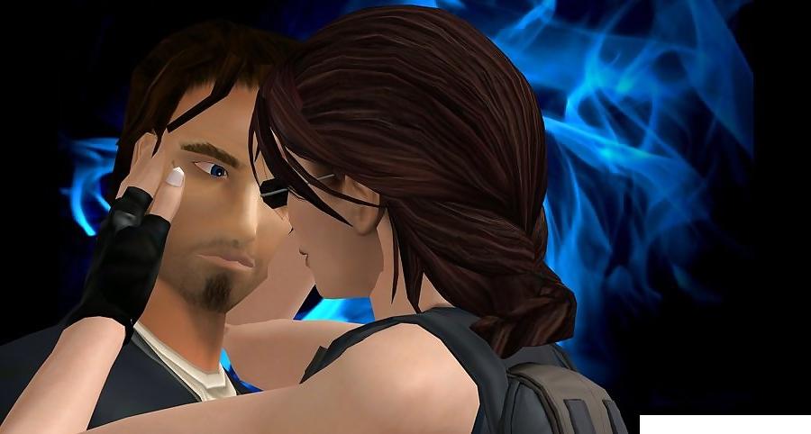 25P Lara Croft & Kurtis Trent
