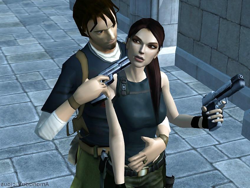 25P Lara Croft & Kurtis Trent