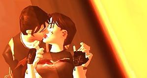 25P Lara Croft & Kurtis Trent
