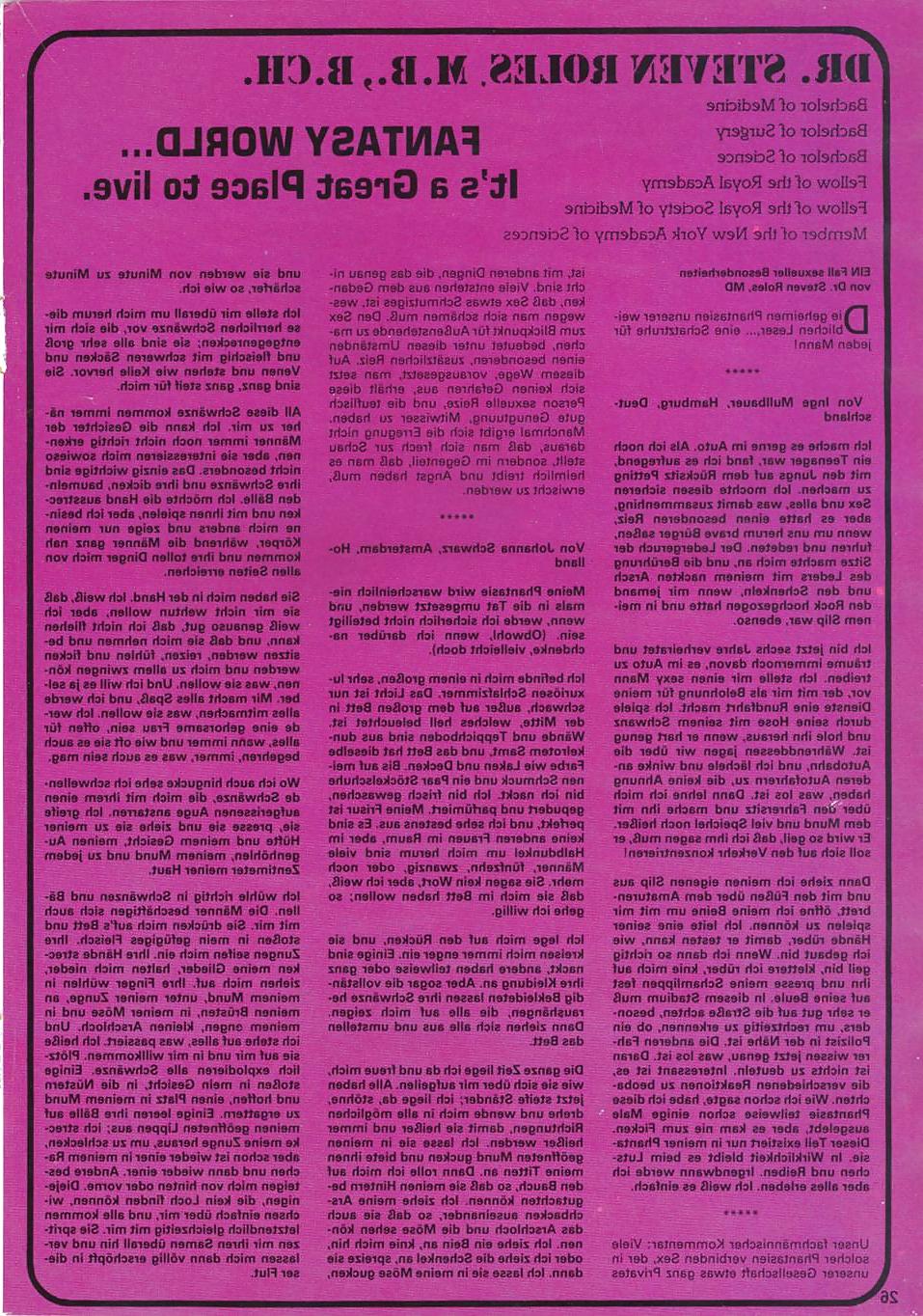 25P Vintage magazine - Private Nr. 89