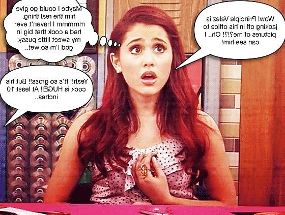 9P Ariana grande nude & gagging for cock