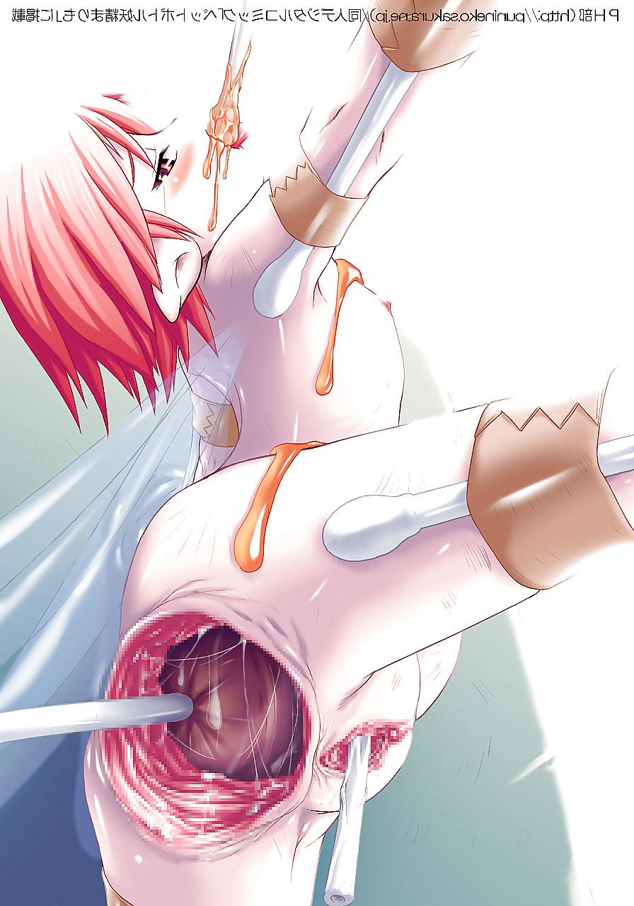25P Extreme BBC Sissy Hentai Monster Dildo Fist 17