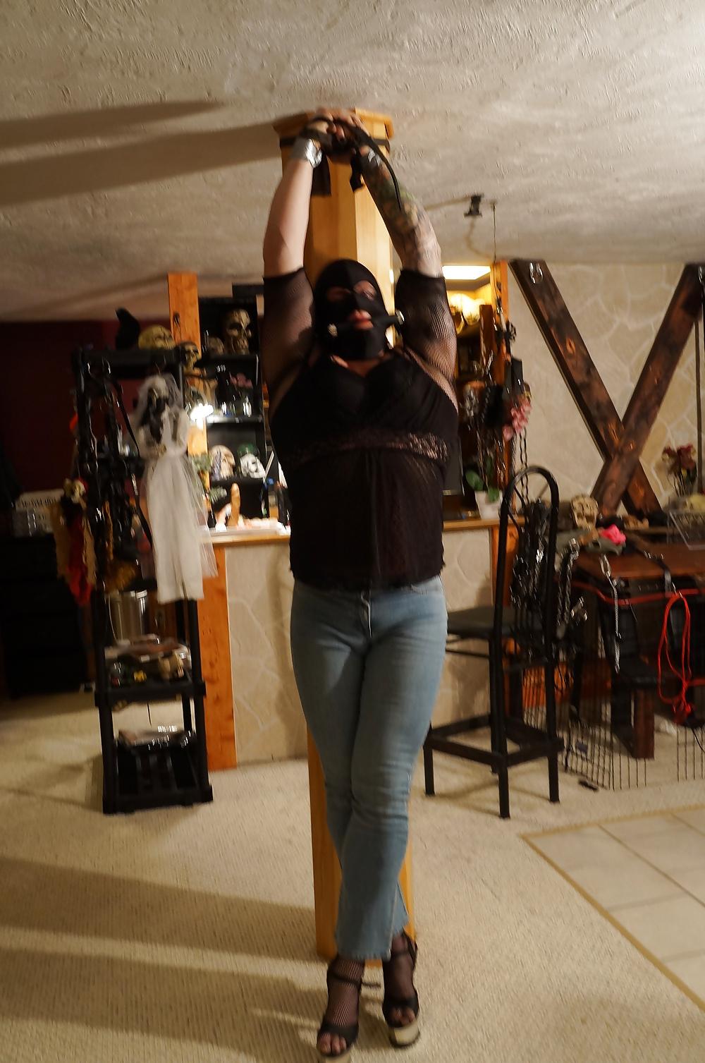 25P Chantal bound and gagged