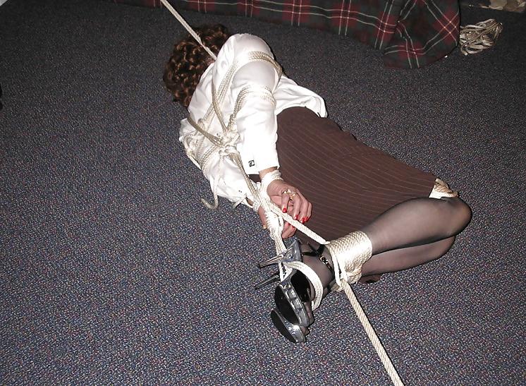 25P Bound Crossdresser