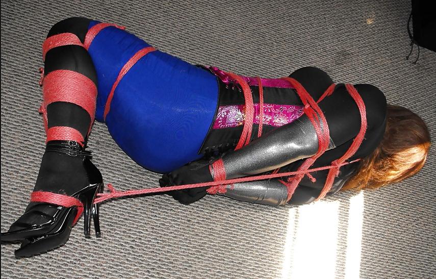 25P Bound Crossdresser