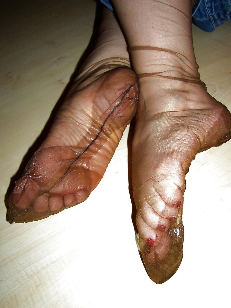12P Tan FF Nylon Footsie mix
