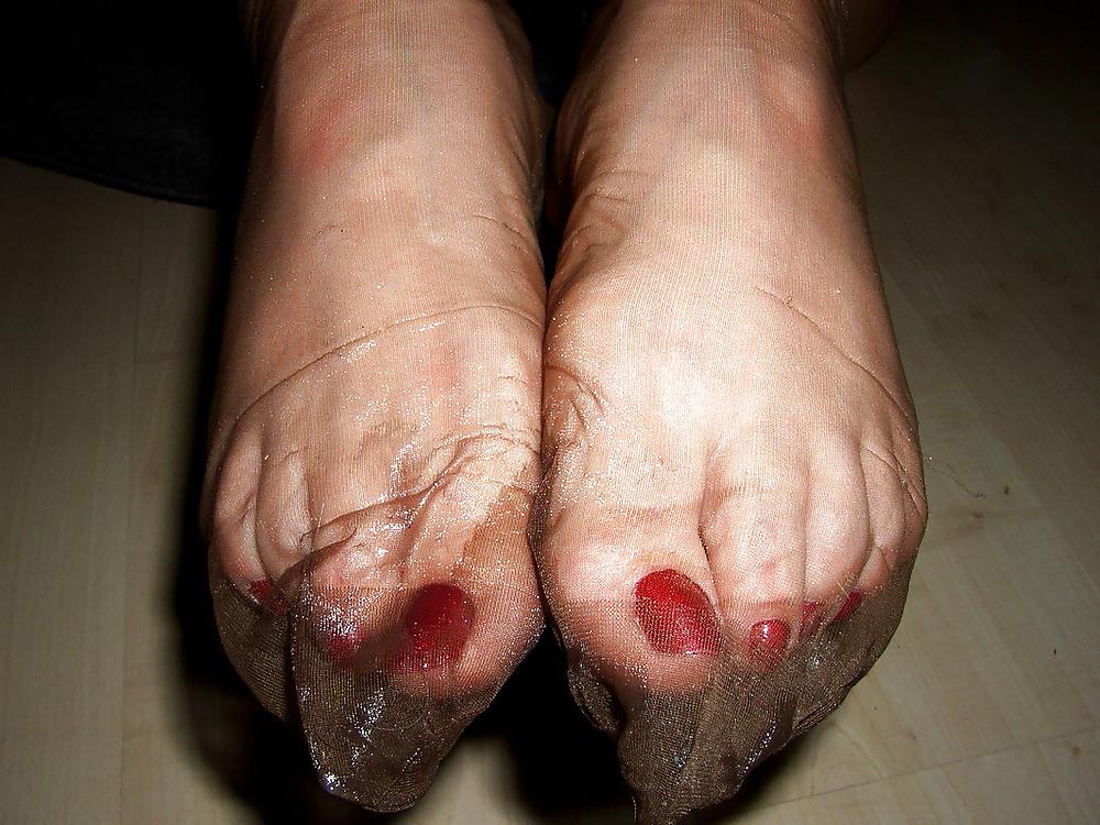 12P Tan FF Nylon Footsie mix
