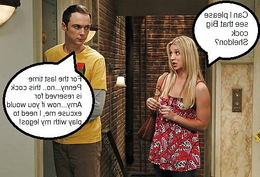 10P Kaley Cuoco Captions 