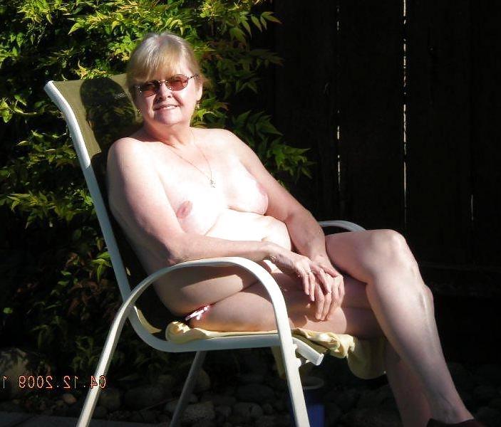 19P Older women sunbathing 2.