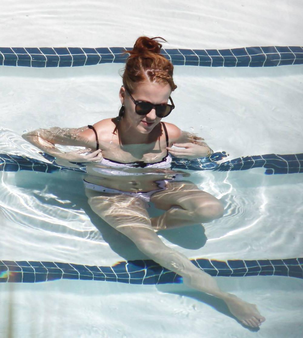 25P Katy Perry Bikini pool candids in Miami