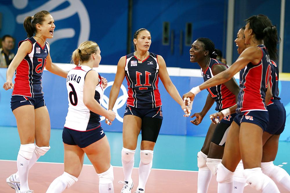 9P USA Women Volleyball Girls
