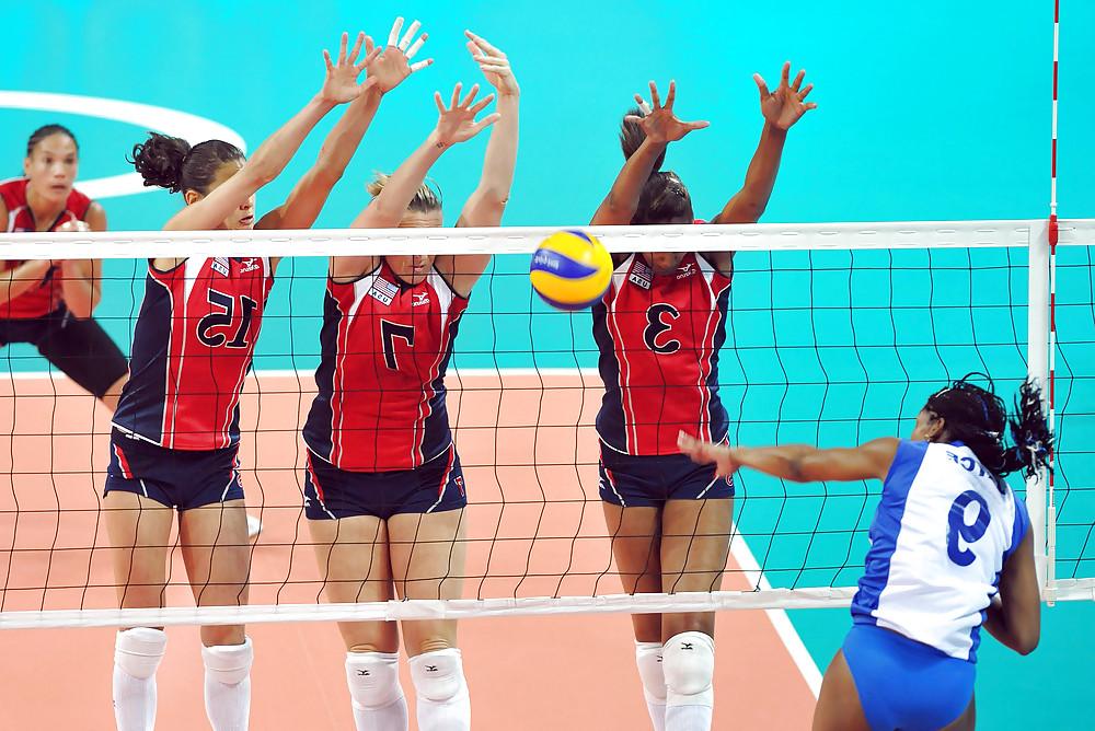 9P USA Women Volleyball Girls