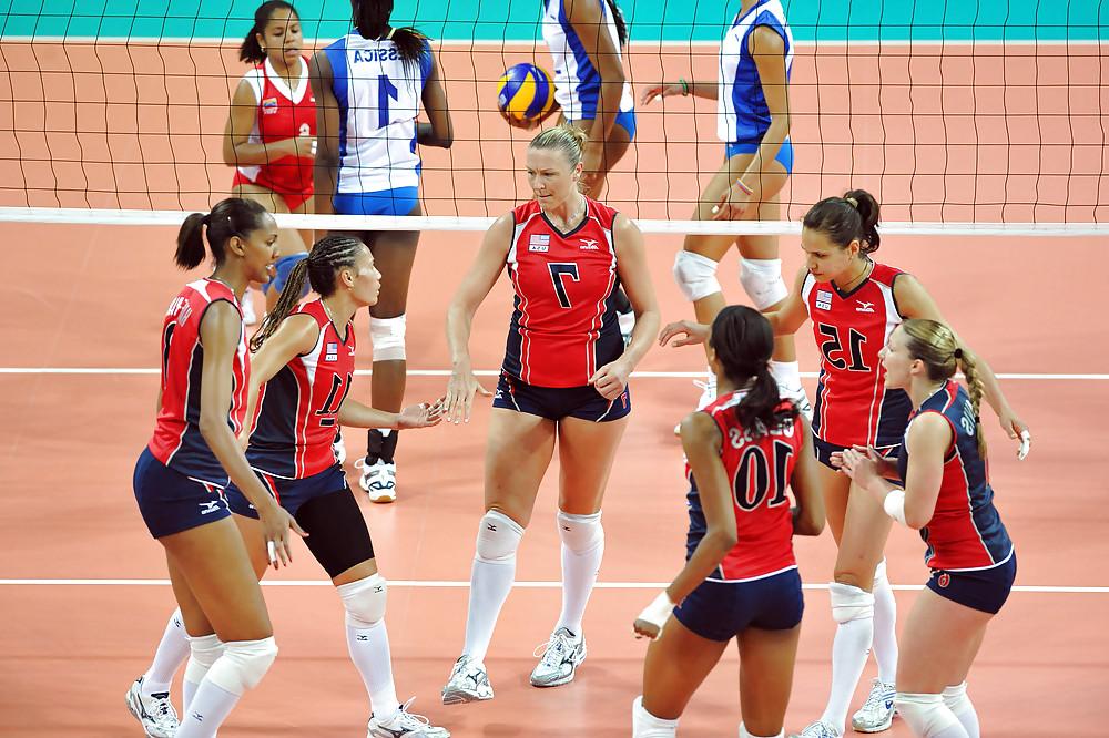 9P USA Women Volleyball Girls