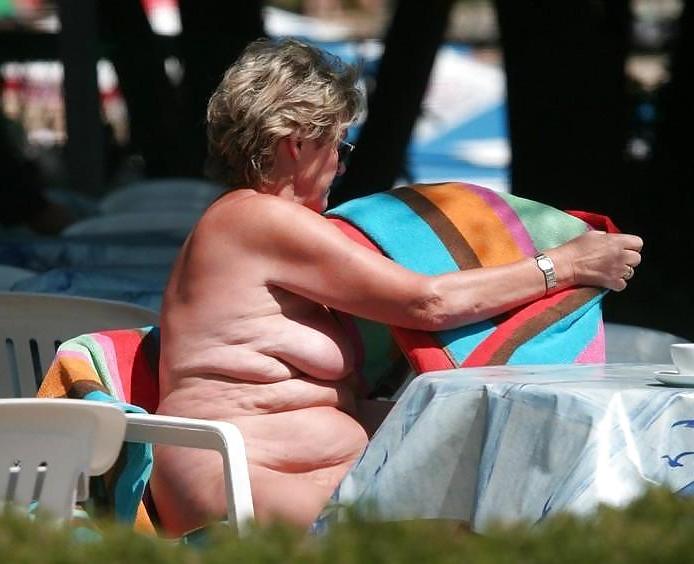 18P Older women sunbathing 2.