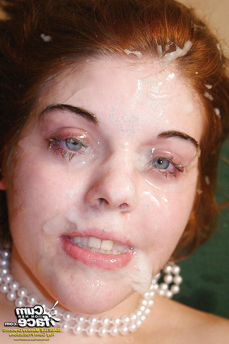 25P Cum on open eyes