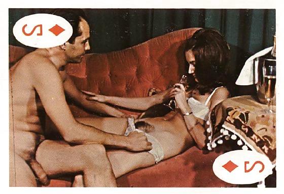 25P Vintage playing cards