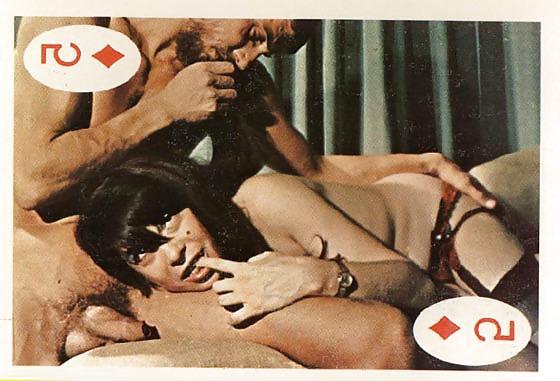 25P Vintage playing cards