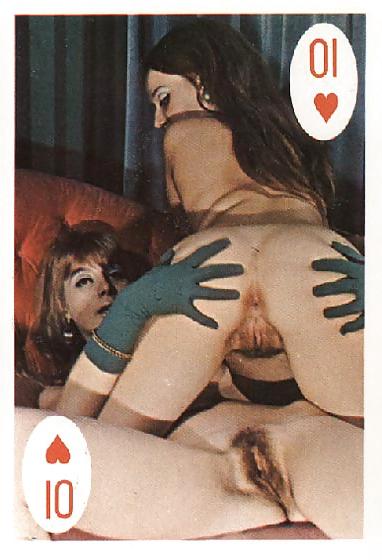 25P Vintage playing cards