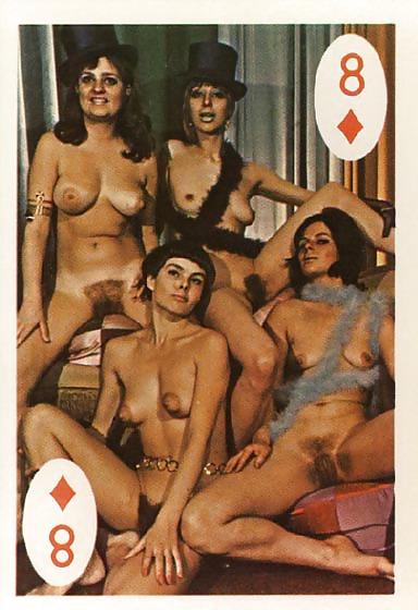 25P Vintage playing cards