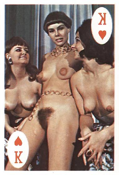 25P Vintage playing cards