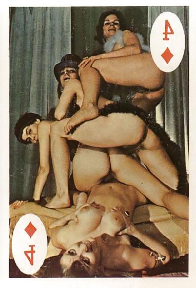 25P Vintage playing cards