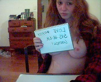 25P Private:  Redhead Takes Pictures for Boyfriend