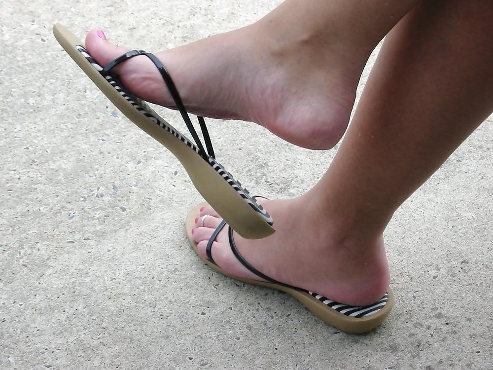 10P My wife's feet by the pool