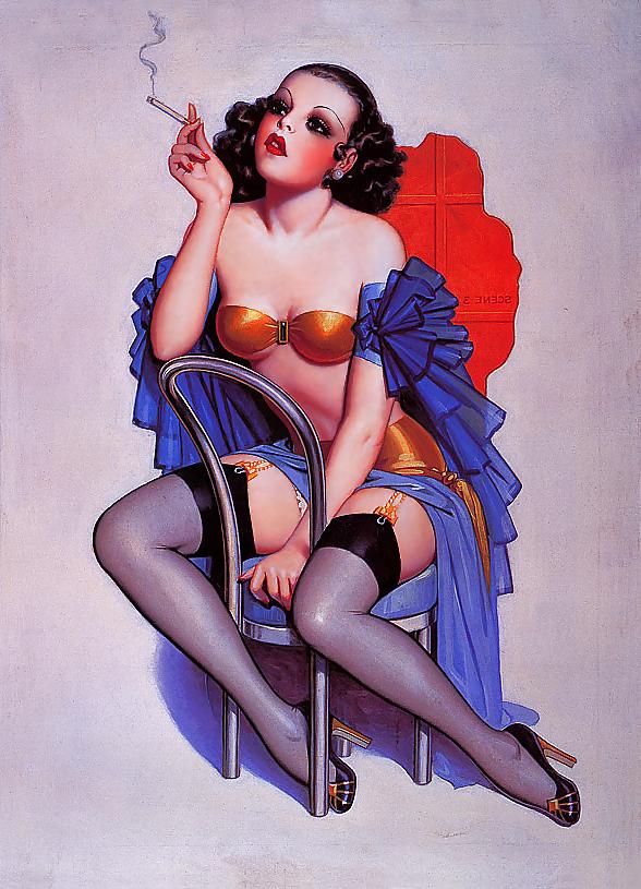 23P Vintage pin-up drawings 3 (non-nude)