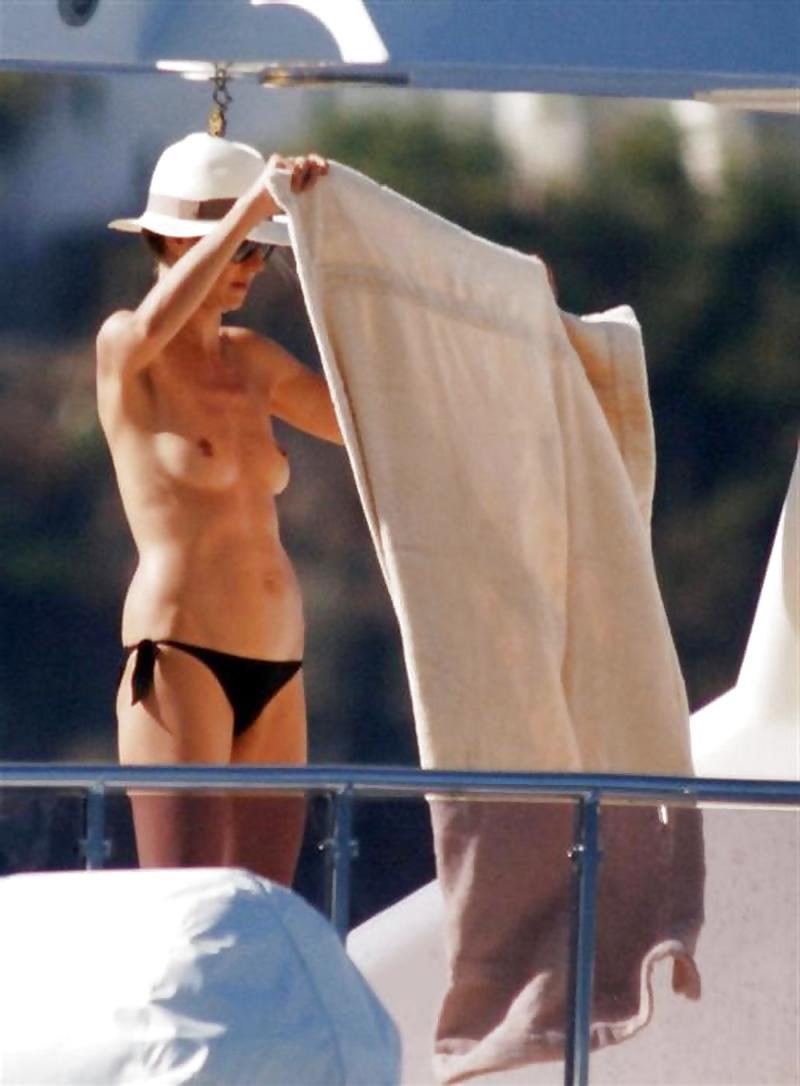 10P Heidi Klum New Topless Sunbathing on a Yacht