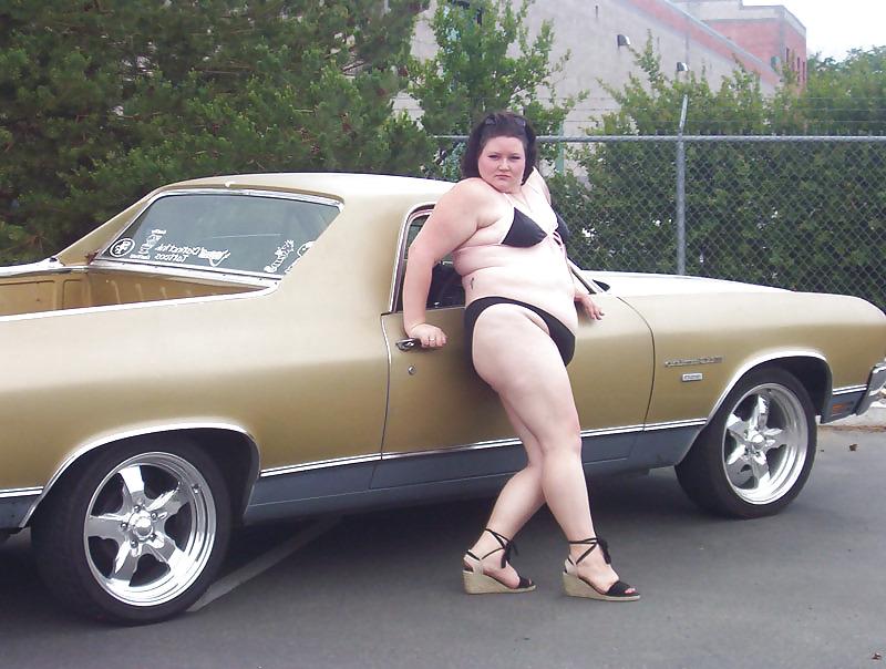 14P Plumper and her Hot Rod ElCamino