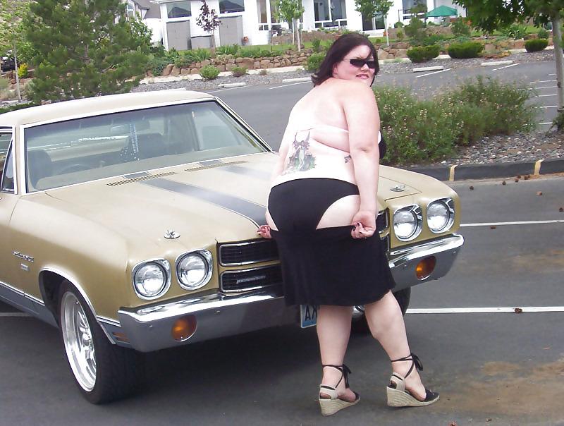 14P Plumper and her Hot Rod ElCamino