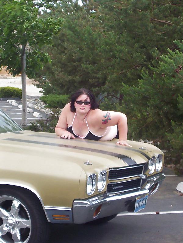 14P Plumper and her Hot Rod ElCamino