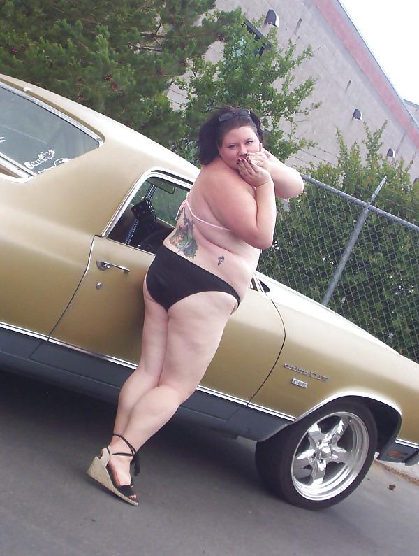 14P Plumper and her Hot Rod ElCamino
