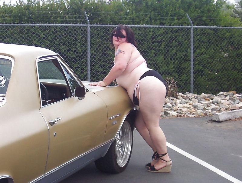 14P Plumper and her Hot Rod ElCamino
