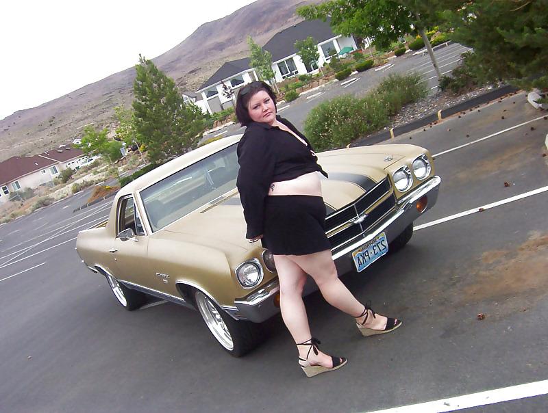 14P Plumper and her Hot Rod ElCamino