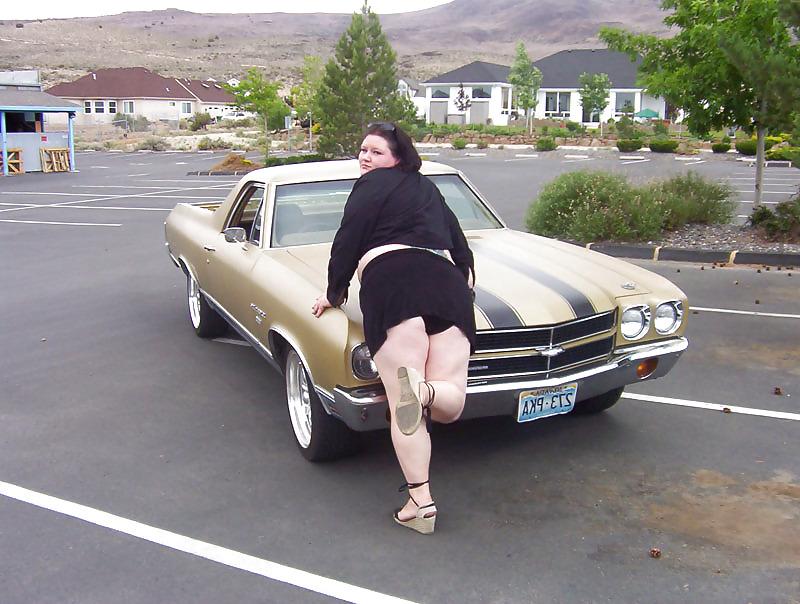 14P Plumper and her Hot Rod ElCamino