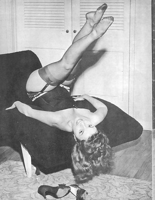 25P Vintage - Black Silk Stockings