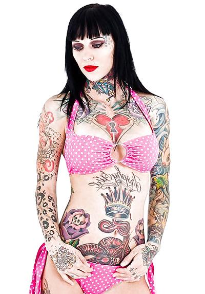 12P Sexy Tattoo Girl's That What I Love.