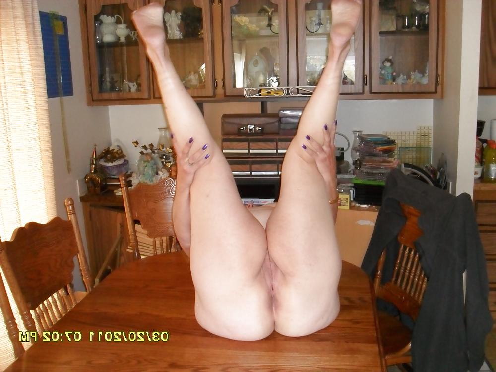 25P Marisa Posing on our Dining Table for the World!