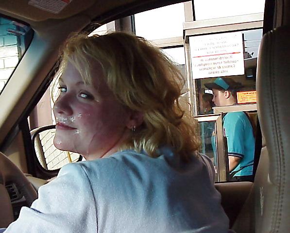 18P Cum girls in public