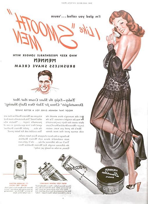 25P Vintage Cheesecake Ads