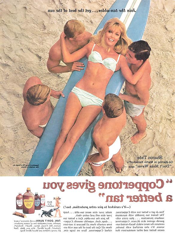 25P Vintage Cheesecake Ads