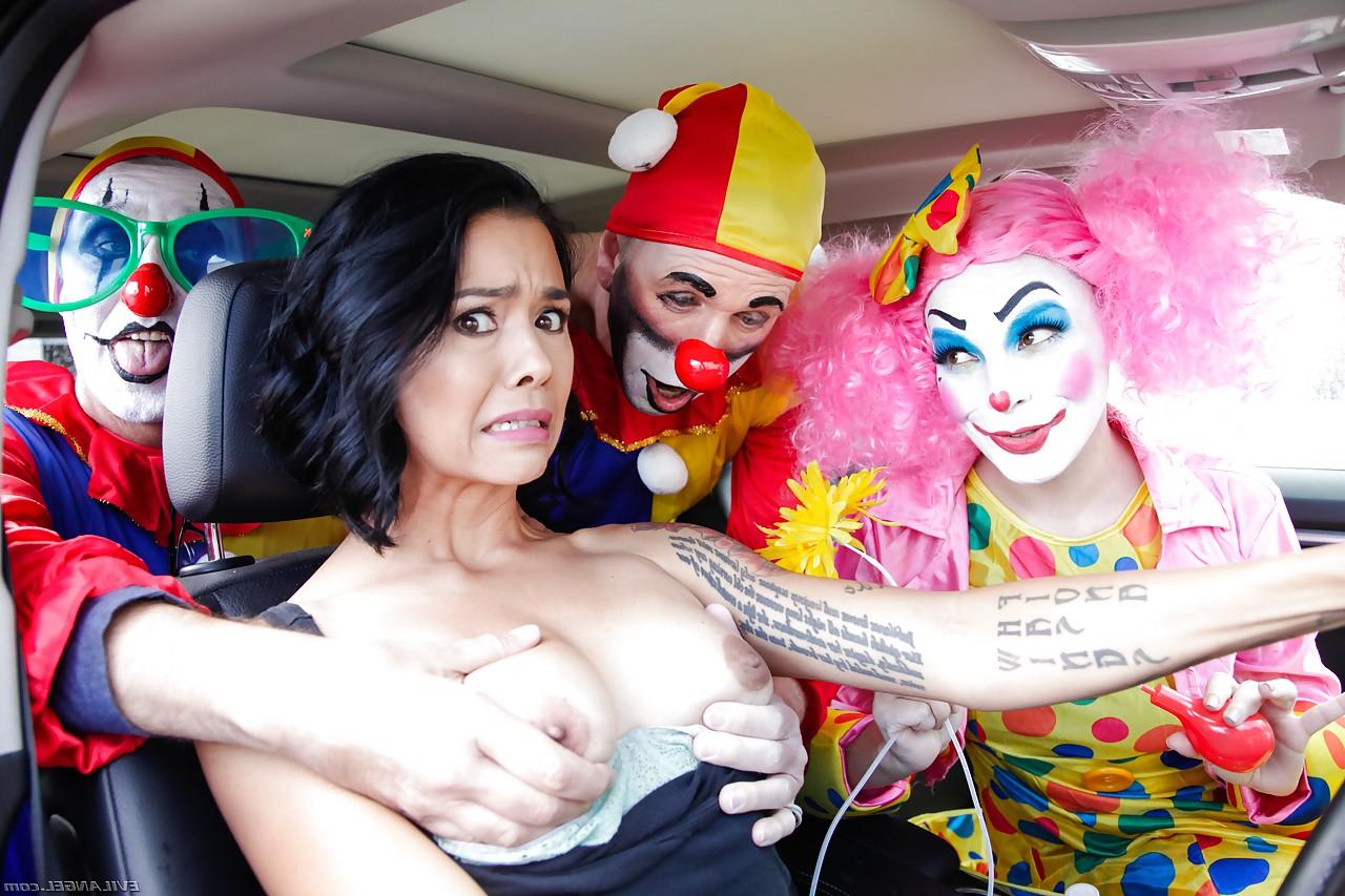 15P Cosplay girls Dana Vespoli & Dana DeArmond spread legs & show naked big tits