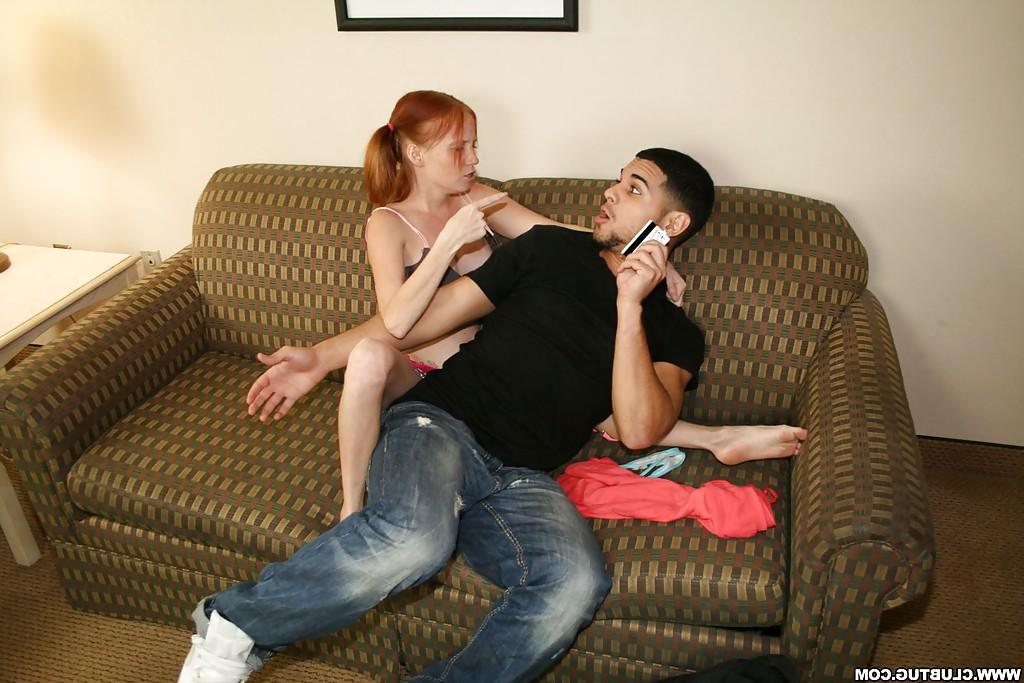 16P Slutty teen drains her friend's balls giving him a great handjob