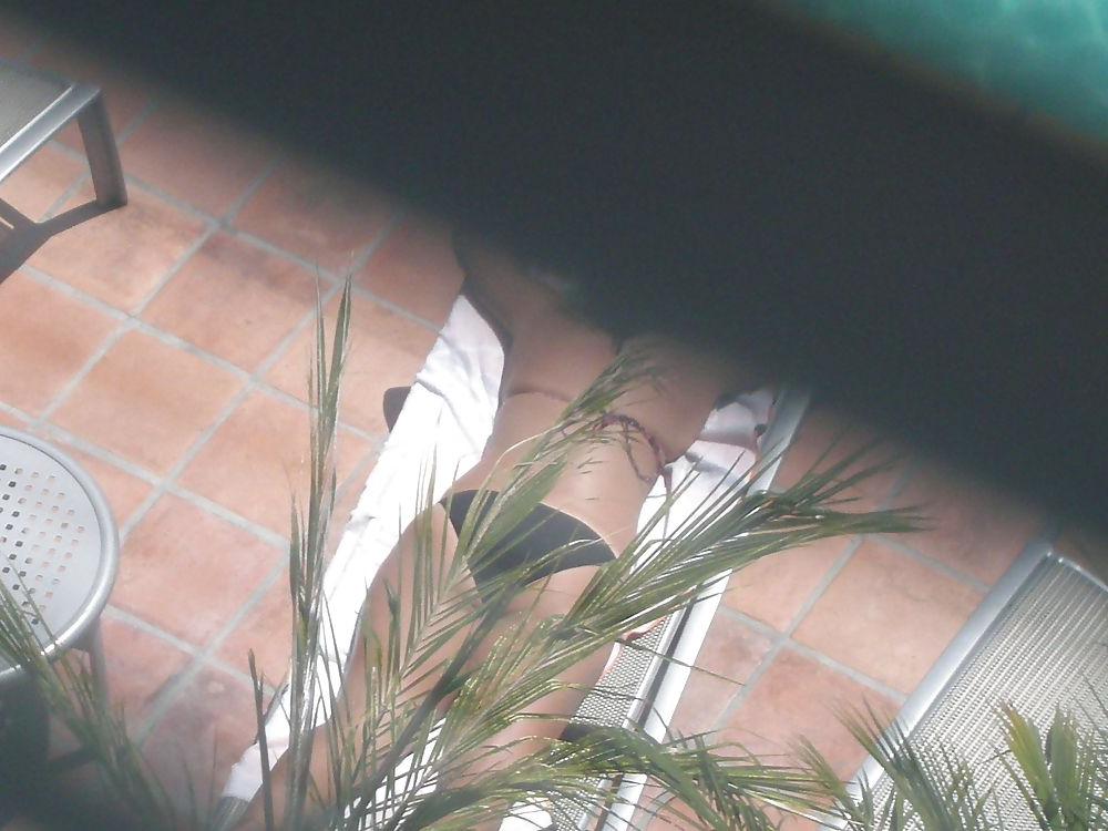 15P Sluts by the pool-Voyeur-Please rate and cooment 