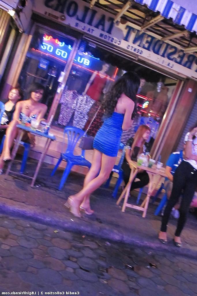 16P Exotic Thai shemales wandering around public streets non nude