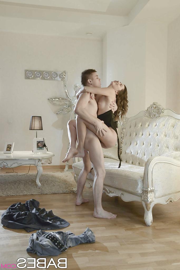 16P Agness Miller has her tight ass nailed hardcore with a big cock