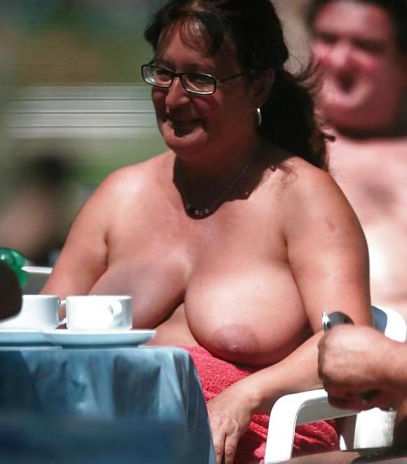 20P Older women sunbathing 3.