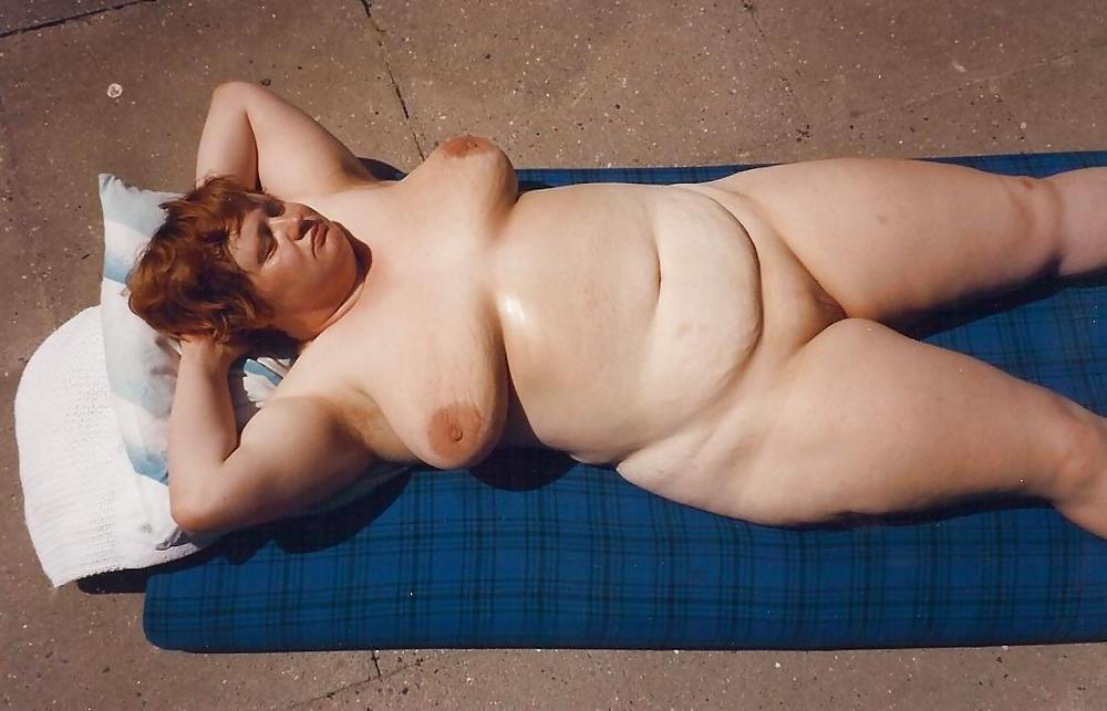 20P Older women sunbathing 3.