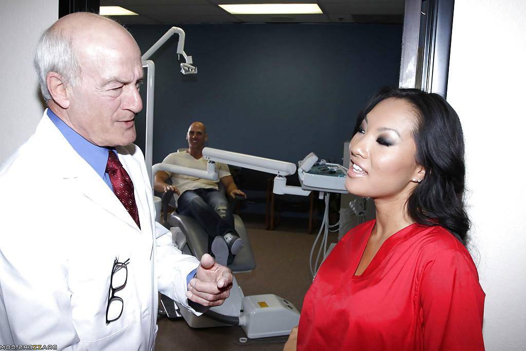 16P Sexy asian Asa Akira stripped off medical uniform for hardcore fucking